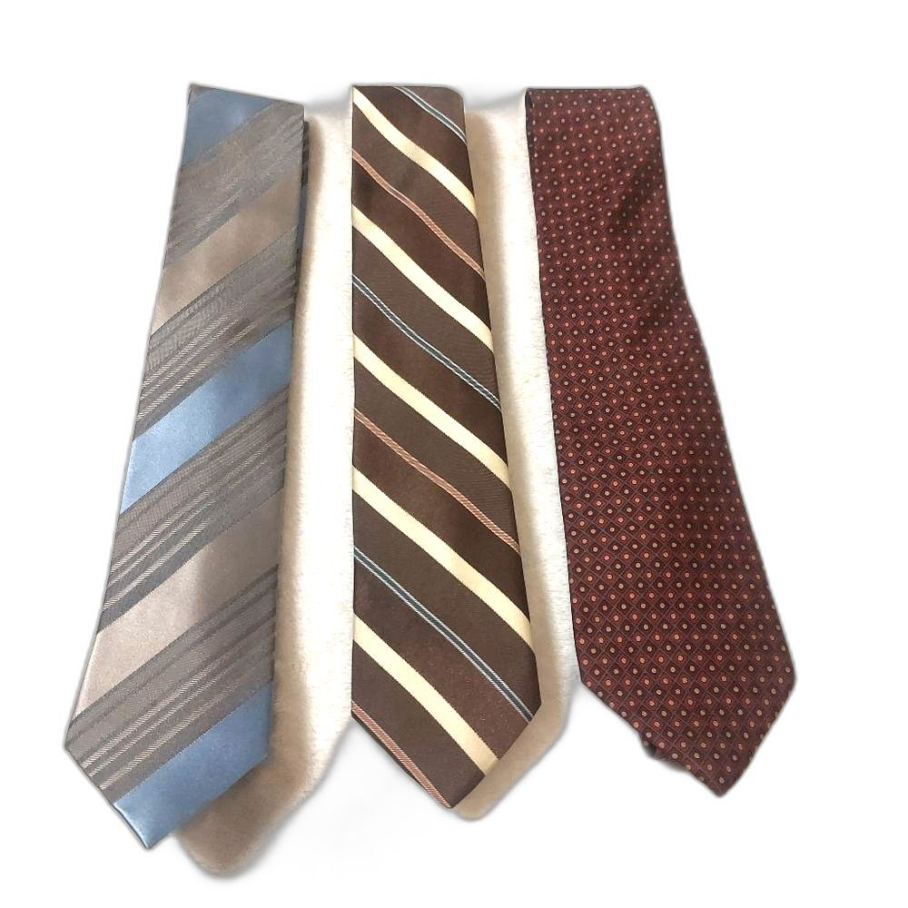 Ties Lot of 3 Assorted Styles